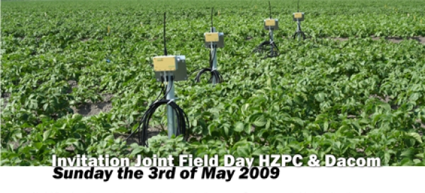 Invitation Joint Field Day HZPC &amp; Dacom